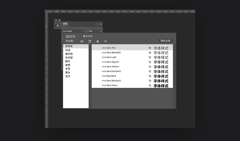vivo Sans！一款vivo推出的品牌定制免费可商用中文字体